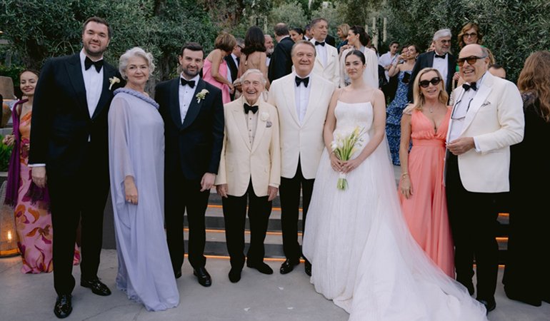 Arat ve Hershman ailelerinin mutlu günü