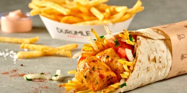 Dürümle İstanbul Finans Merkezi AVM'de yeni restoranını açtı