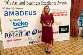 Ebru Özdemir’e İspanya’dan ‘Mesleki Liyakat Ödülü’