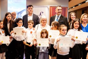 ‘Doğudan Batıya Çocuk Gözünden Geleceğin Dünyası’ sergisi açıldı