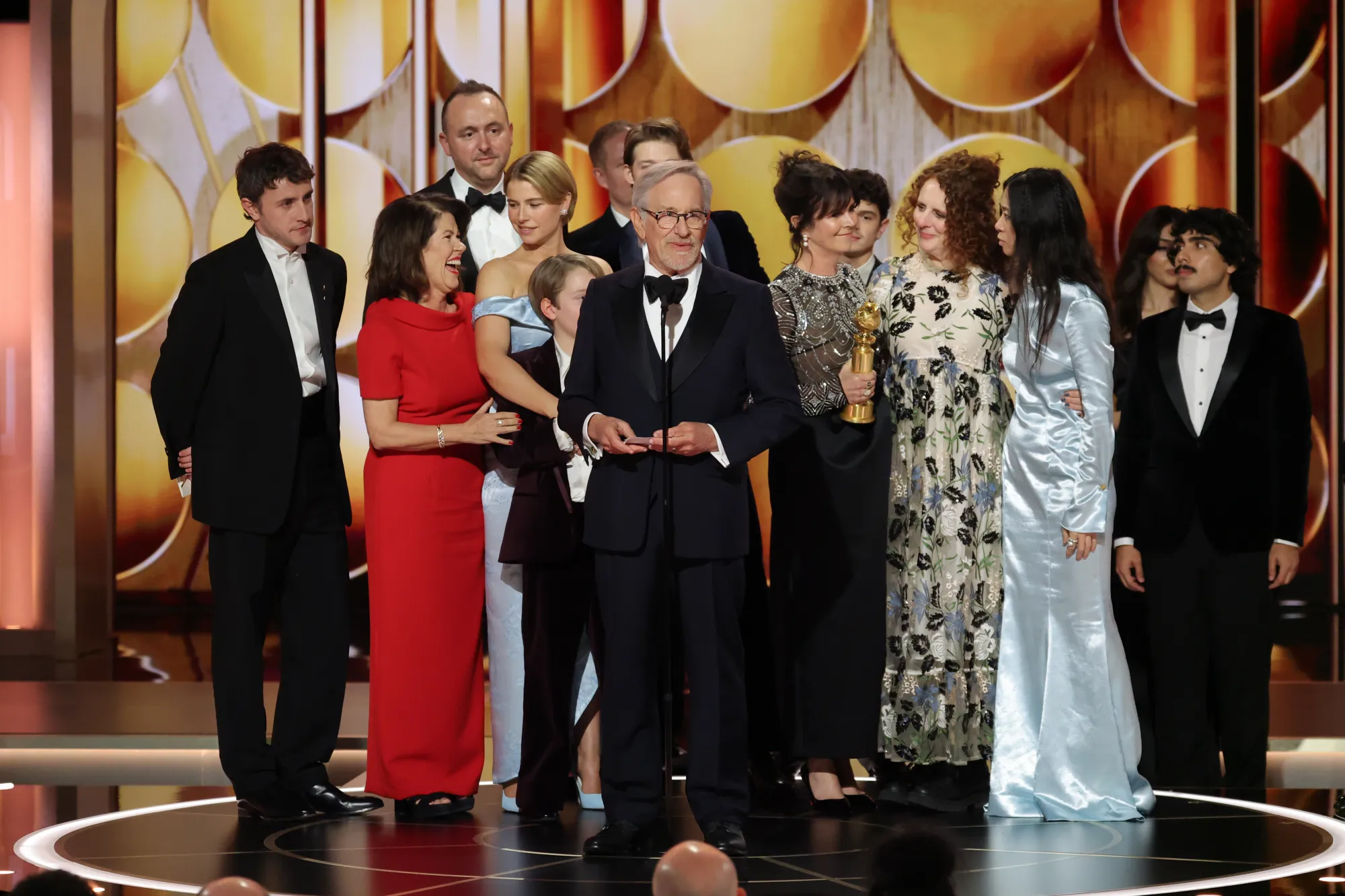 Paul Mescal, Pippa Harris, Nic Gonda, Jessie Buckley, Steven Spielberg, Liza Marshall, Maggie O'Farrell ve Chloé Zhao