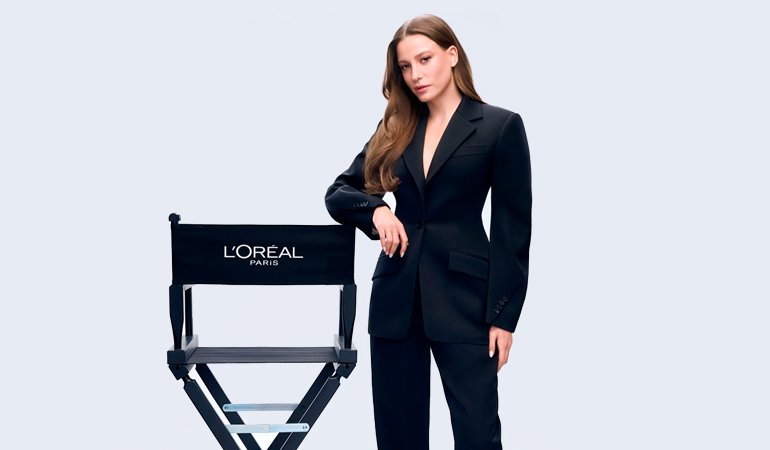 L’Oréal Paris’in yeni güzellik elçisi Serenay Sarıkaya oldu