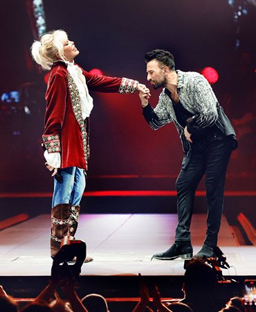 Megastar ve Süperstar aynı sahnede