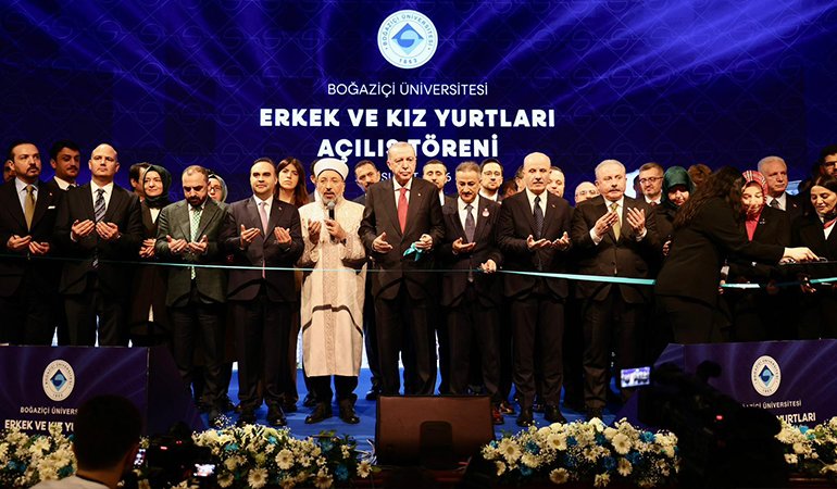 Cumhurbaşkanı Erdoğan’dan, Boğaziçi Üniversitesi’ne üç müjde