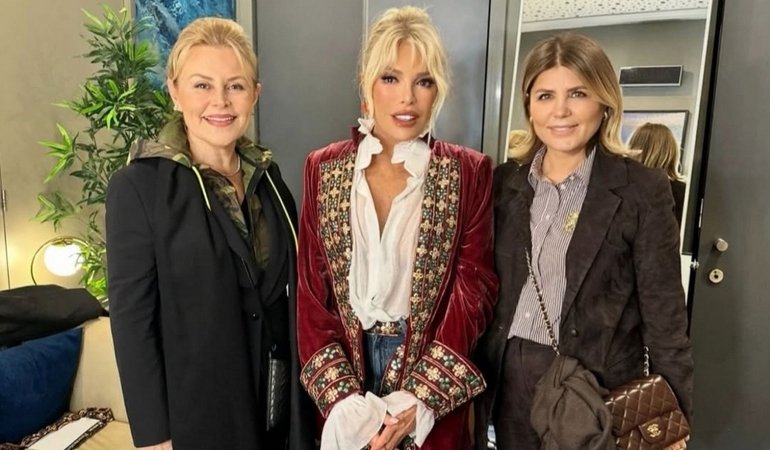 Demet Sabancı Çetindoğan, Ajda Pekkan, Nilüfer Bulut