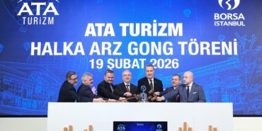 Borsa İstanbul'da gong Ata Turizm için çaldı