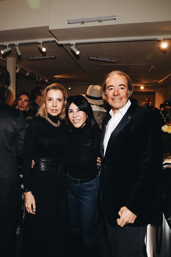 Elisabetta Di Amato, Suzan Sabancı, Fabrizio Di Amato