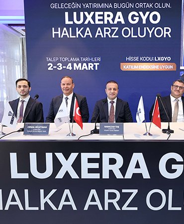 Luxera GYO, halka arz gelirini yeni yatırımlarda kullanacak
