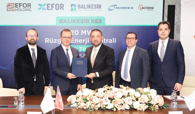 Efor Holding ile Nordex Group arasında 120 MW’lık stratejik ortaklık