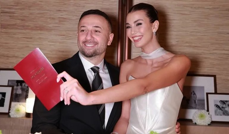 İş insanı Erdinç Acar ile Sezgi Sena Akay evlendi