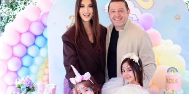 Nihat Kahveci ve Fulya Sever Kahveci, kızlarının doğum gününü kutladı