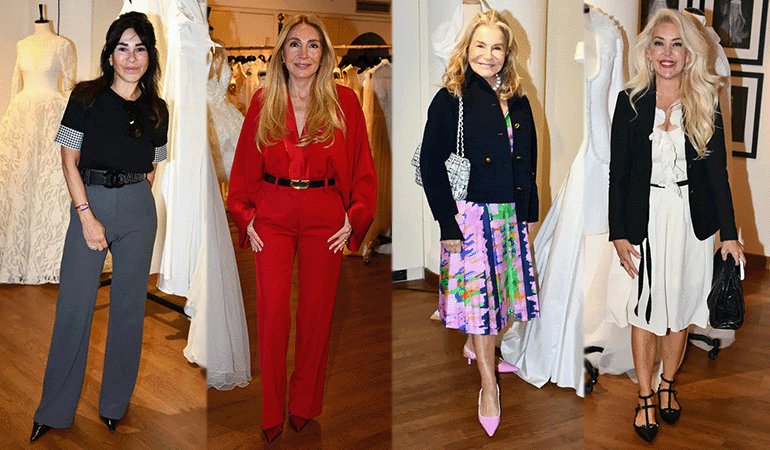 Dilek Hanif, yeni “White Promise” gelinlik koleksiyonunu tanıttı