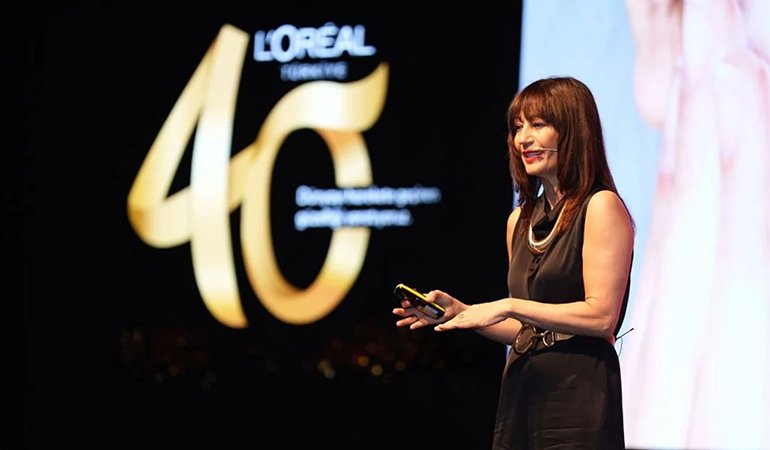 L’Oréal Türkiye’den güzelliği şekillendiren 40. yıl kutlaması
