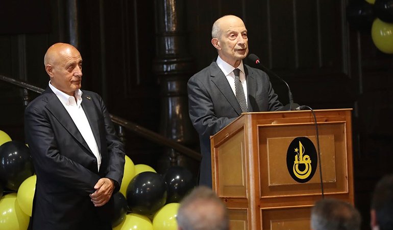 İstanbulspor Başkanı Ecmel Faik Sarıalioğlu - Prof. Dr. Ali Akyüz