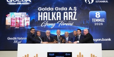 Golda Gıda halka arzını tamamladı, borsada gong çaldı