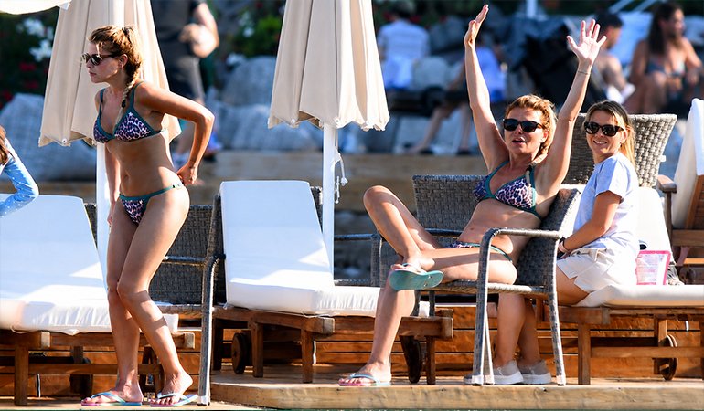 Gülben Ergen'in Bodrum molası