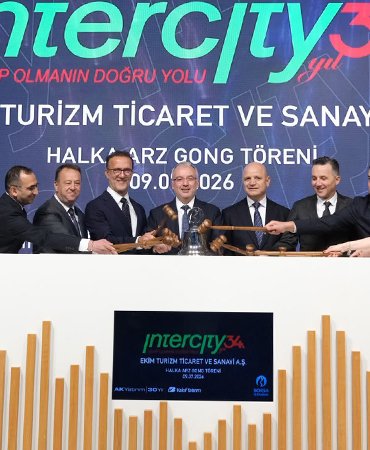 Intercity halka arzını başarıyla tamamladı: 726 bin yatırımcıdan 7,8 milyar TL talep