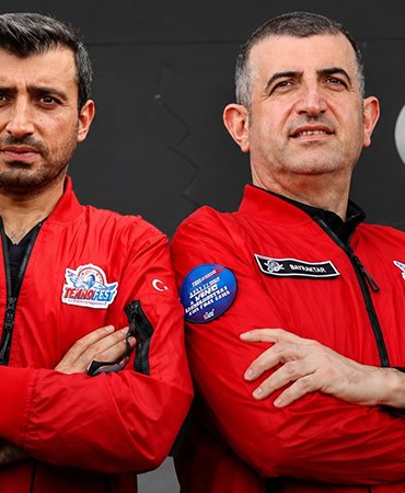 Baykar Yönetim Kurulu Başkanı Selçuk Bayraktar ve Baykar Genel Müdürü Haluk Bayraktar