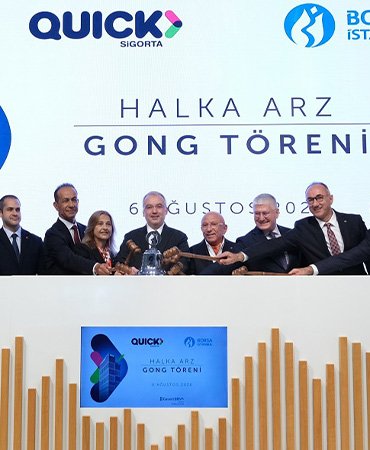 Quick Sigorta, 'QUICK' Kodu ile Borsa İstanbul Yıldız Pazar'da