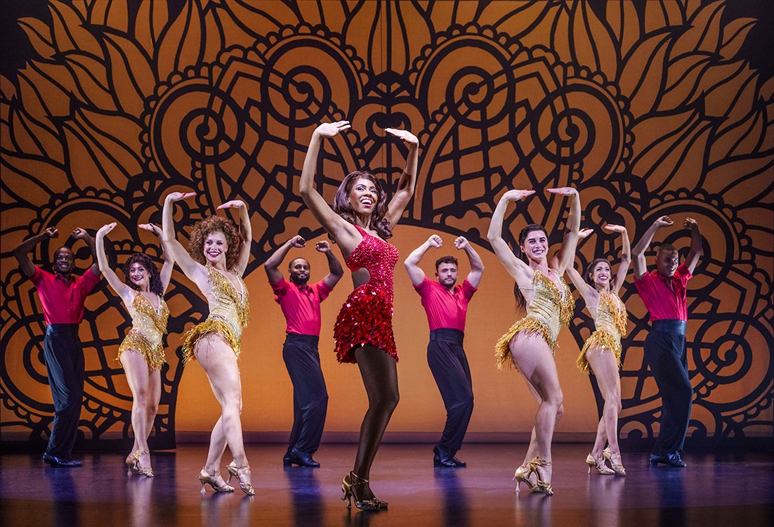 THE BODYGUARD. Sidonie Smith (Rachel Marron) and Company. Photo Paul Coltas
