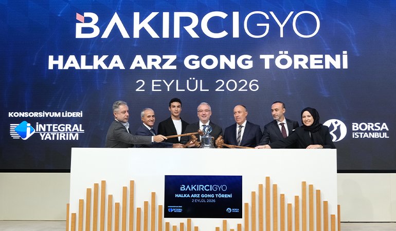 Bakırcı GYO Borsa İstanbul’da: BKRGY Yıldız Pazar’da işleme başladı