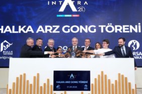 İntetra Teknoloji gongu çaldı, INTET işleme açıldı