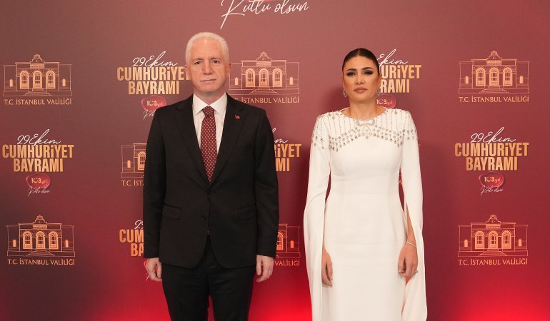 İstanbul'da Cumhuriyet'in 103. yılına özel resepsiyon