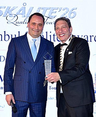 Turizme yön veren Volkan Ataman’a uluslararası ödül